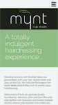 Mobile Screenshot of mynthairstudio.com